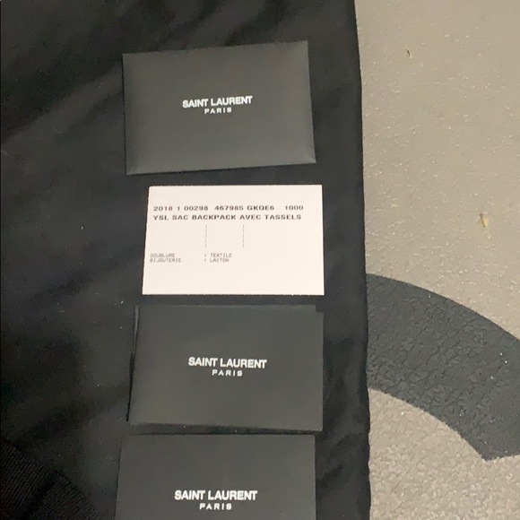 NWT YSL SAC Backpack in dust bag. - Picture 9 of 9
